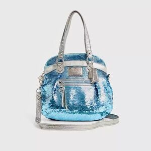 RARE Coach Poppy Y2K Spotlight bag in Turquoise